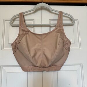 Glamorise MagicLift Seamless Wirefree Nude Sports Bra